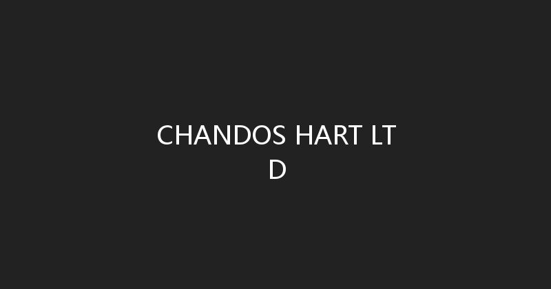 CHANDOS HART LTD 