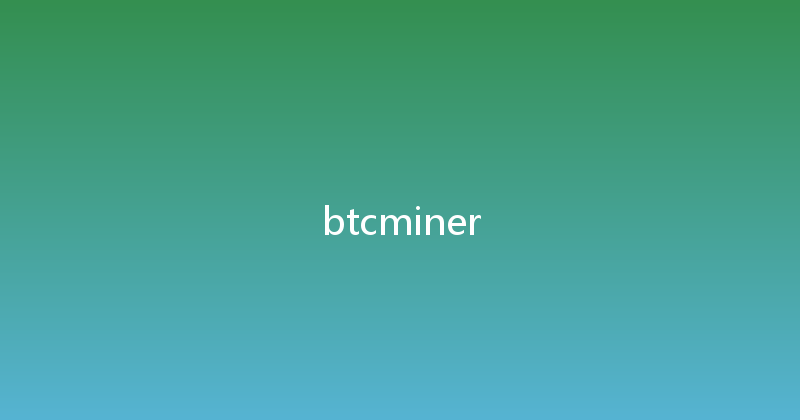 btcminer 