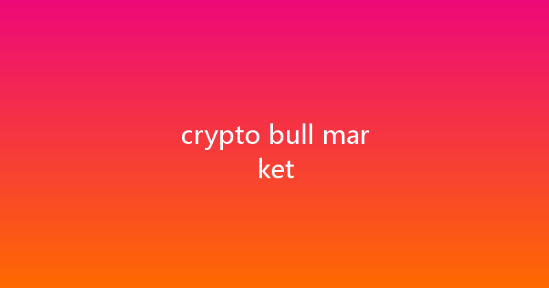 crypto bull market 