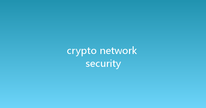 crypto network security 