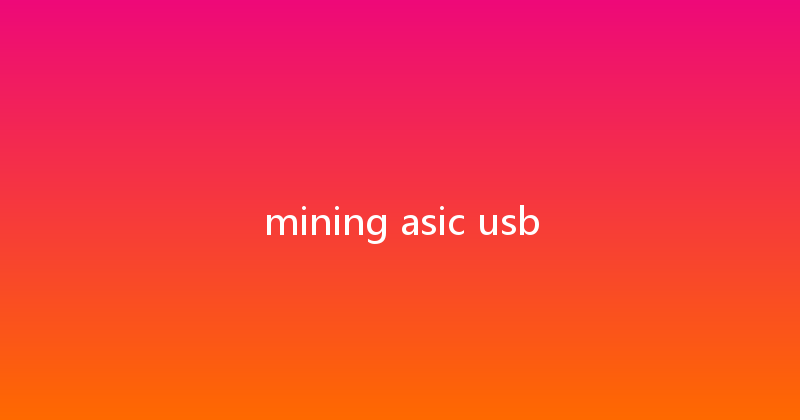 mining asic usb 