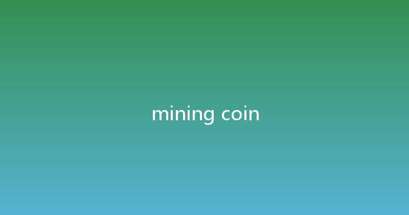mining coin 